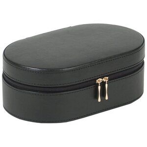 Wolf 1834 - Heritage Oval Zip Case In Black